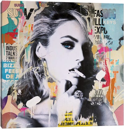 Forever Searching II Canvas Art Print - Brigitte Bardot