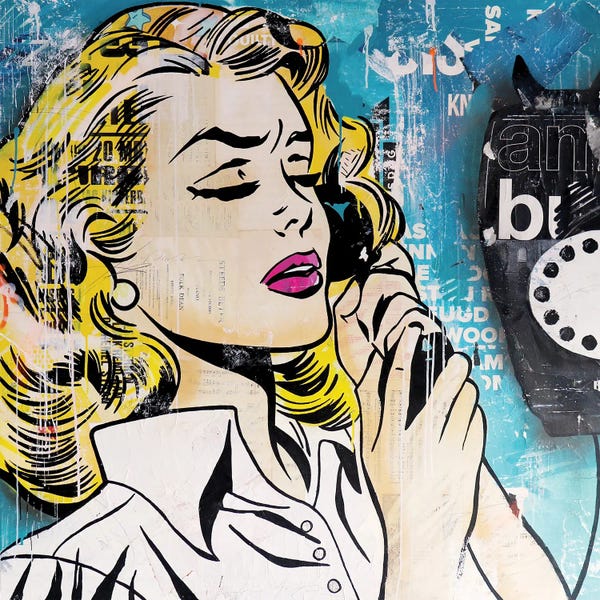 Similar To Roy Lichtenstein: I Miss Your Absence Too by Michiel Folkers