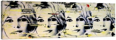 Together We're Fine Canvas Art Print - Brigitte Bardot