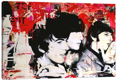 All We Need Is Love Canvas Art Print - George Harrison