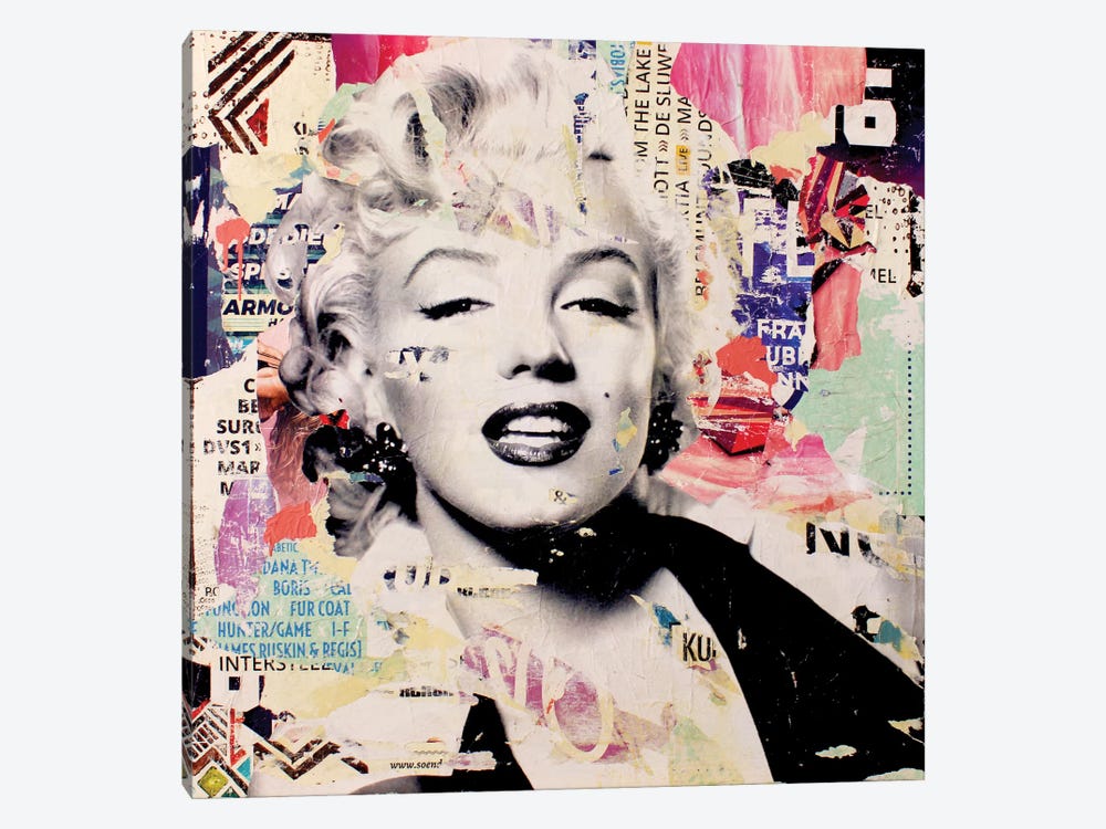 Marilyn I by Michiel Folkers 1-piece Canvas Artwork