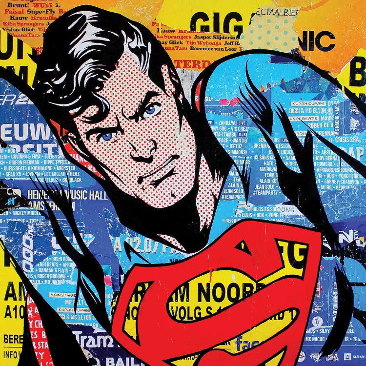 Superman by Michiel Folkers wall art