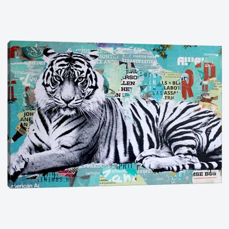 Tigerstyle III Canvas Print #MGF40} by Michiel Folkers Canvas Art Print