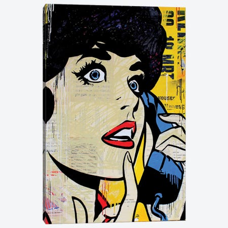 Don't Call Me, Baby Canvas Print #MGF65} by Michiel Folkers Canvas Artwork