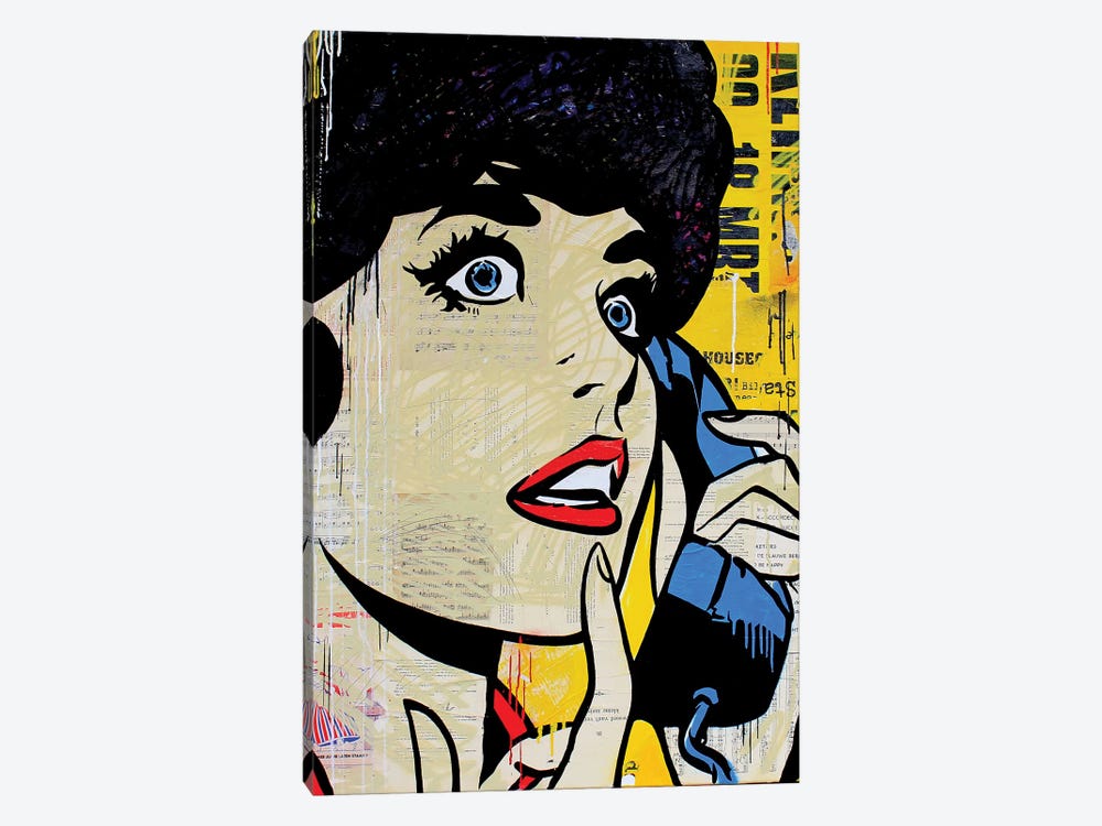 Don't Call Me, Baby by Michiel Folkers 1-piece Canvas Artwork