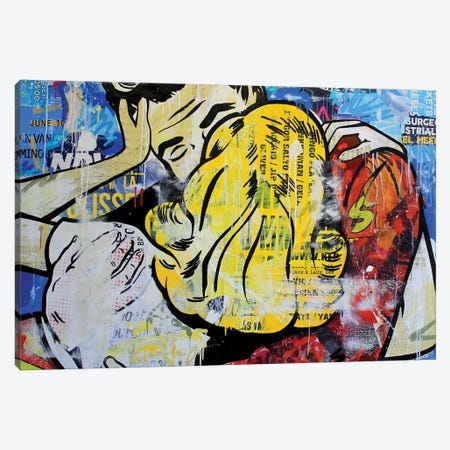 Midnightlove Canvas Print #MGF70} by Michiel Folkers Canvas Art