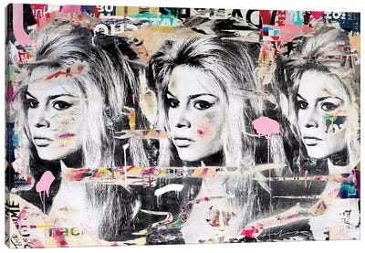 All We Have Canvas Art Print - Brigitte Bardot