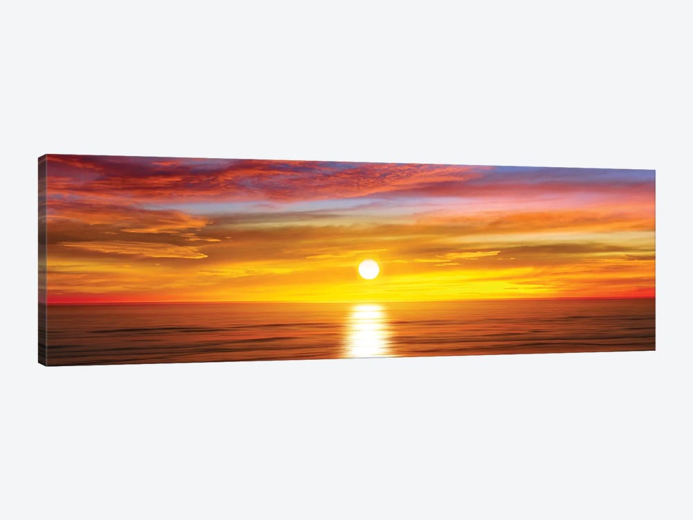 Sunlit Horizon IV 1-piece Canvas Art