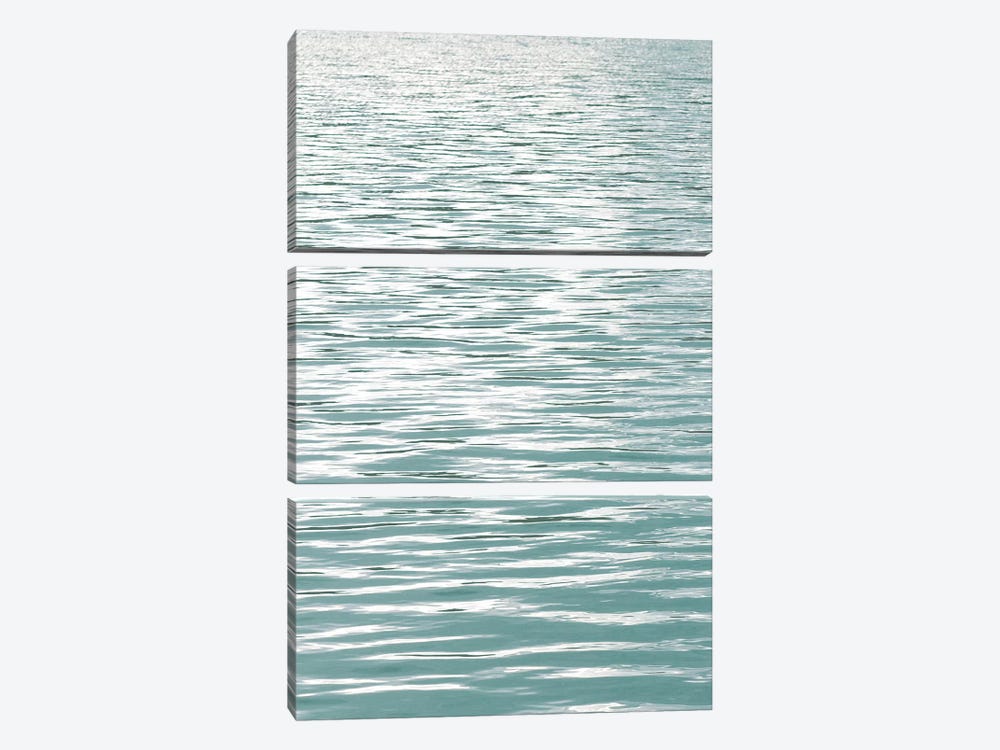 Ocean Current Aqua I by Maggie Olsen 3-piece Canvas Art Print