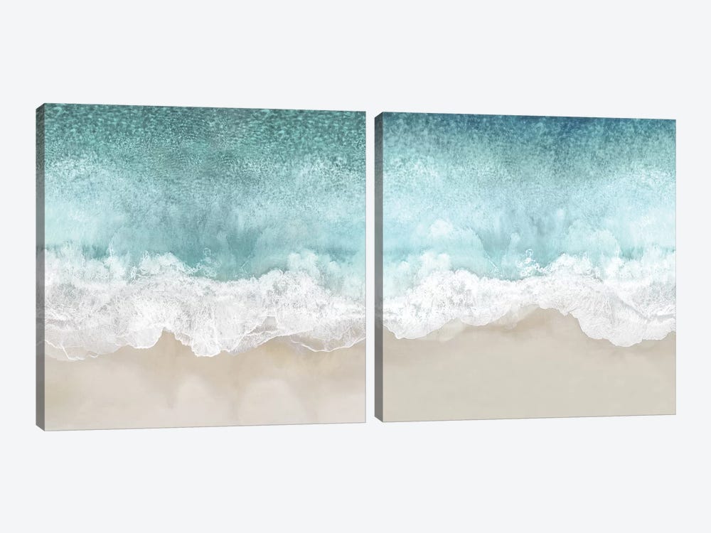 Ocean Waves Diptych by Maggie Olsen 2-piece Canvas Artwork