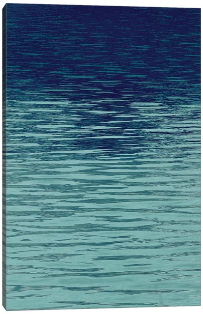 Ocean Current Blue II Canvas Art Print - Maggie Olsen
