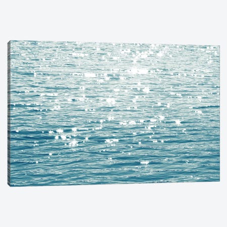 Sunlit Sea Aqua Canvas Print #MGG45} by Maggie Olsen Canvas Print