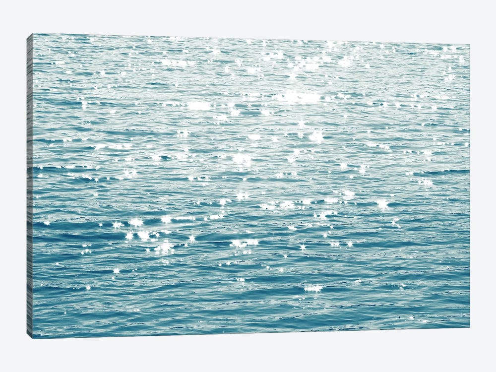 Sunlit Sea Aqua by Maggie Olsen 1-piece Canvas Print