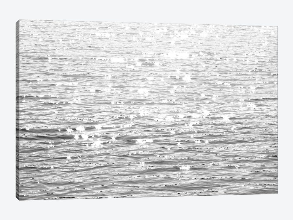 Sunlit Sea Black & White by Maggie Olsen 1-piece Canvas Art