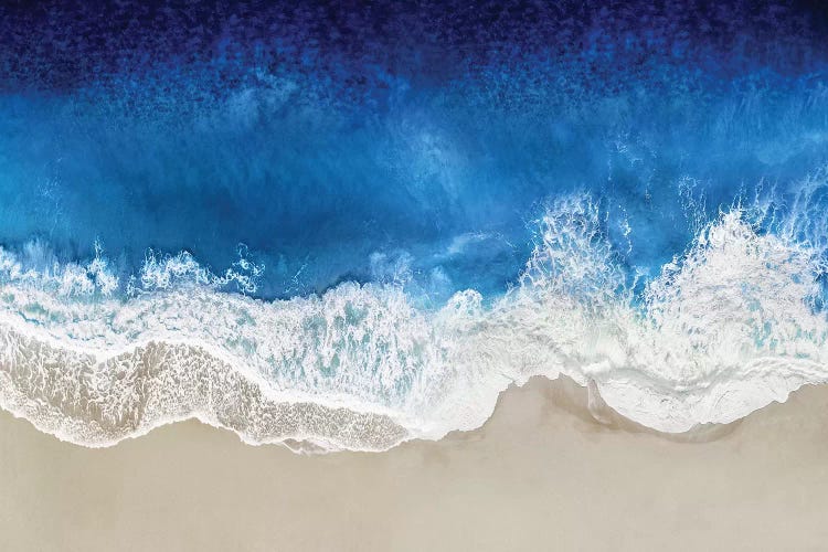 Indigo Waves From Above I