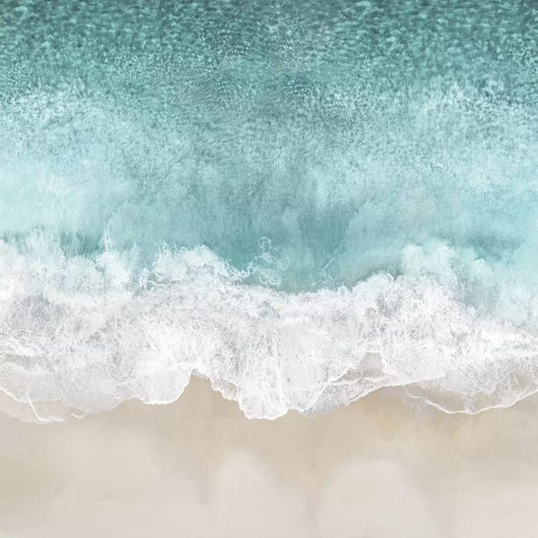 Large Coastal Art - Canvas Prints: Ocean Waves I by Maggie Olsen