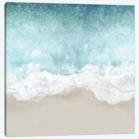 Ocean Waves II Canvas Print #MGG56} by Maggie Olsen Canvas Artwork