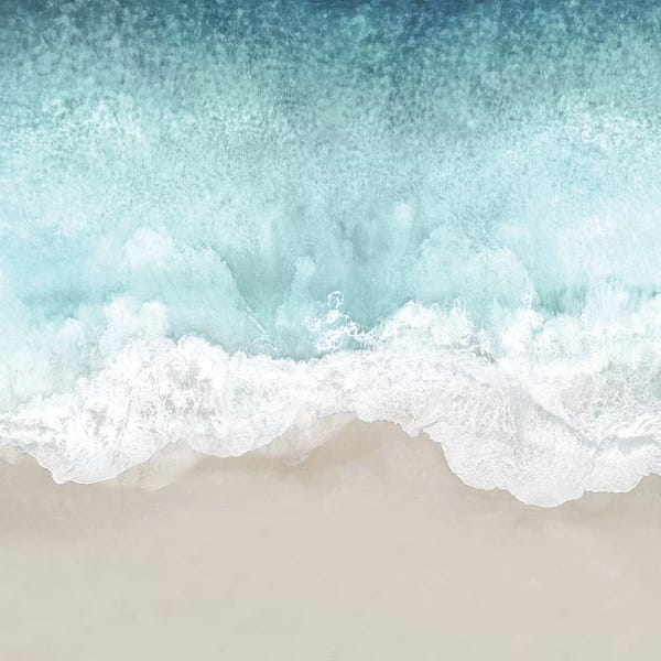 Large Coastal Art - Canvas Prints: Ocean Waves II by Maggie Olsen