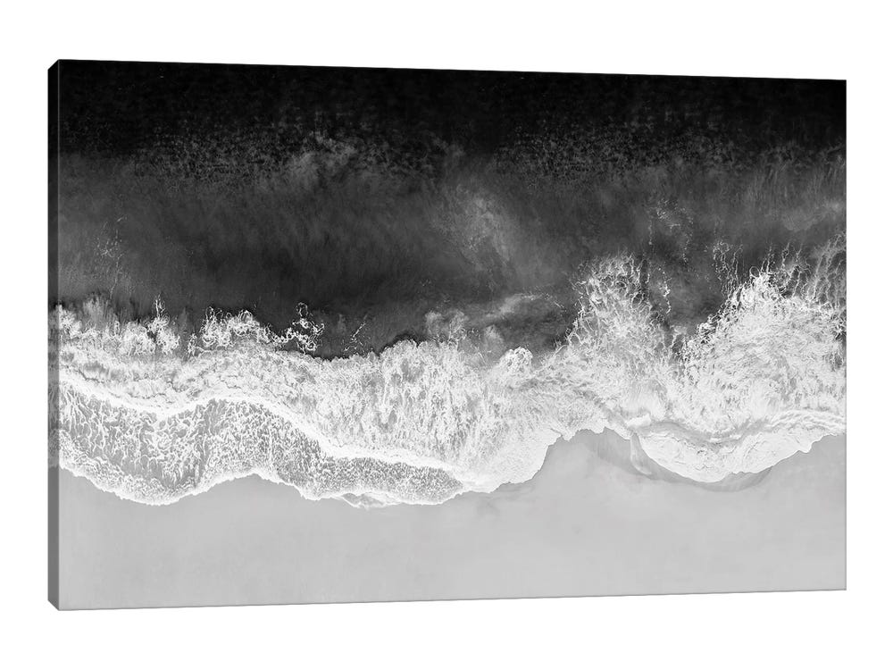 iCanvas Canvases Maggie - Maggie Olsen Waves in Black and White