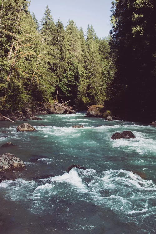 Pacific Northwest River Turquoise Blue