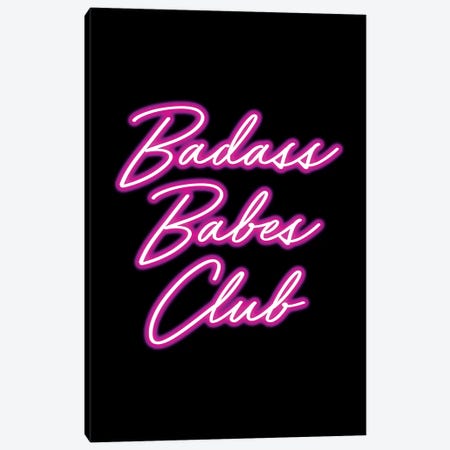 Badass Babes Club I Canvas Print #MGK10} by Nature Magick Canvas Art Print