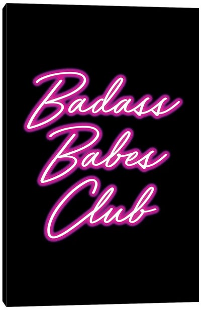 Badass Babes Club I Canvas Art Print - Nature Magick