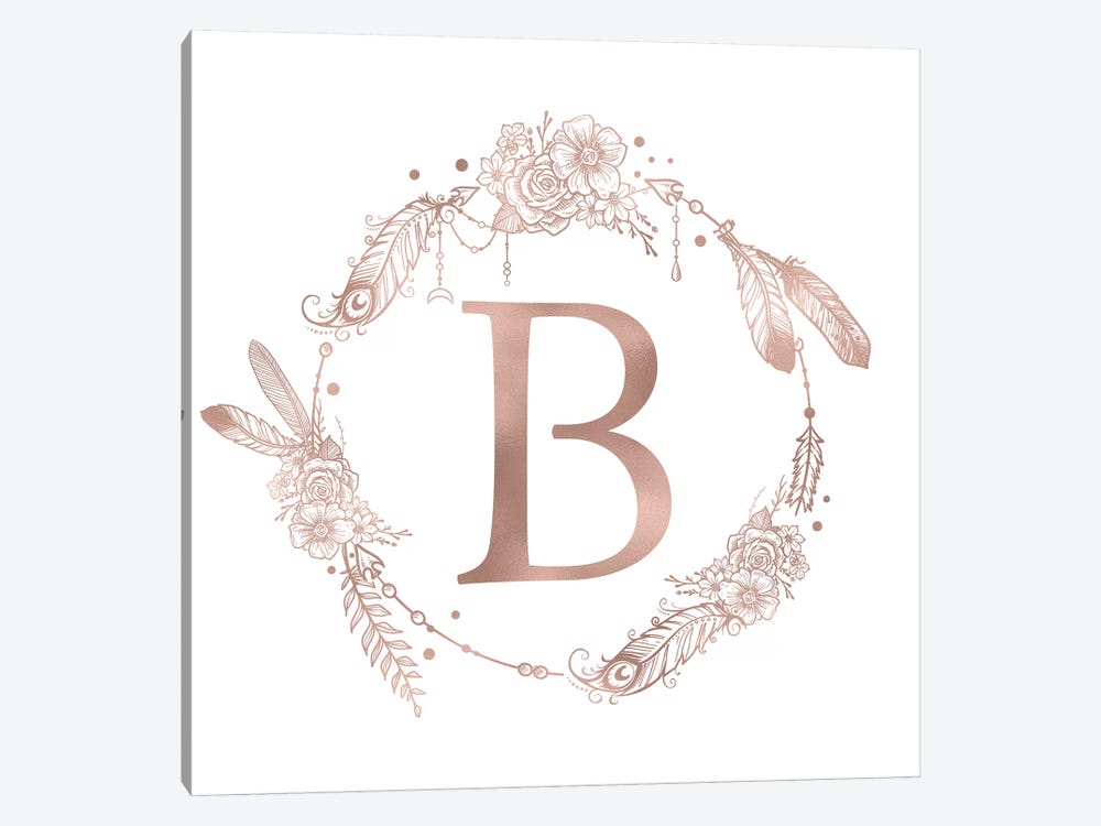 The Letter B by Nature Magick 1-piece Canvas Artwork