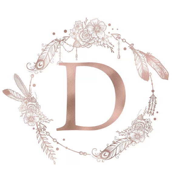 The Letter D: The Letter D by Nature Magick