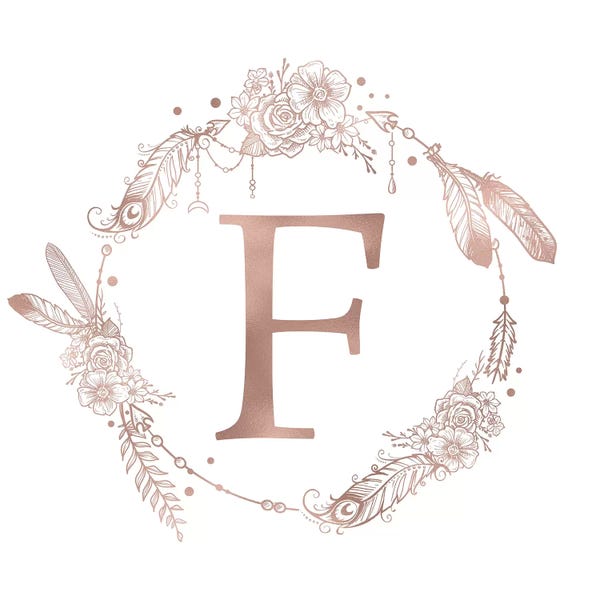 Kids Educational Art: The Letter F by Nature Magick