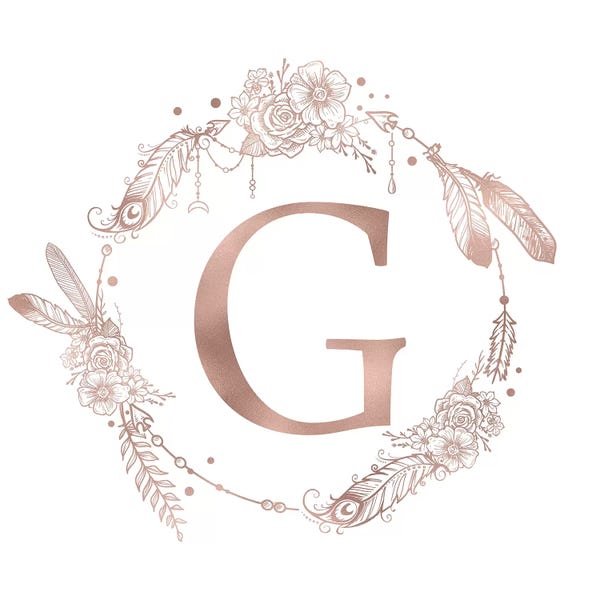 The Letter G: The Letter G by Nature Magick