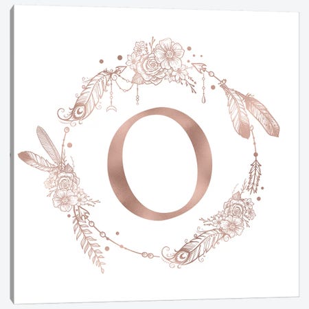 The Letter O Canvas Print #MGK127} by Nature Magick Canvas Wall Art