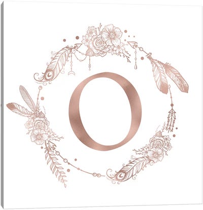 The Letter O Canvas Art Print - Letter O