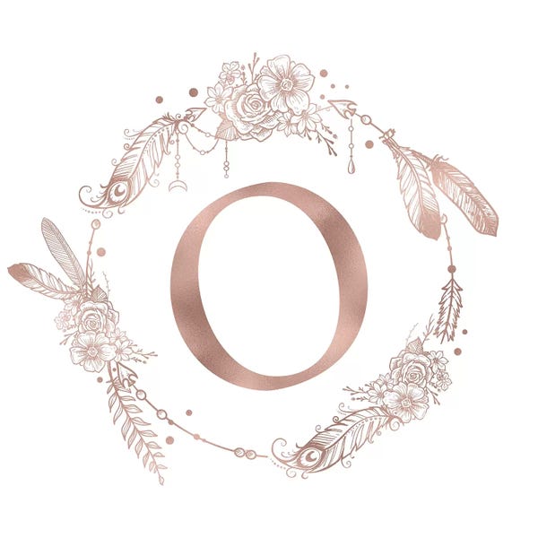 The Letter O: The Letter O by Nature Magick