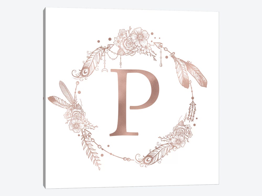 The Letter P by Nature Magick 1-piece Art Print