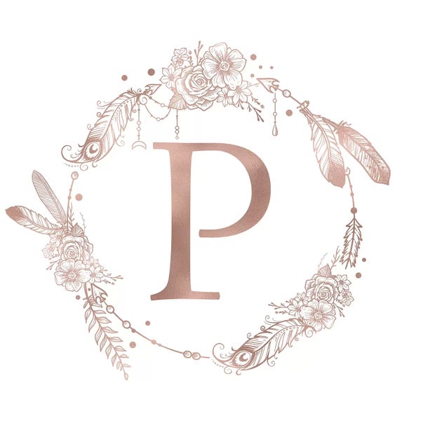 The Letter P: The Letter P by Nature Magick