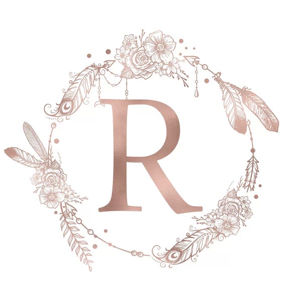 Kids Educational Art: The Letter R by Nature Magick