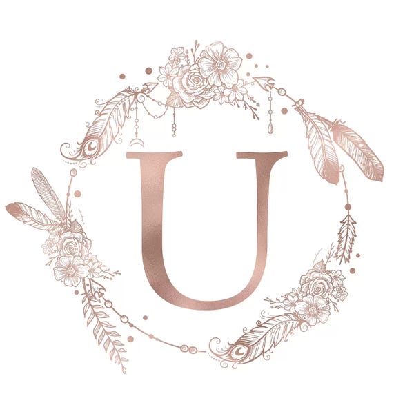 The Letter U: The Letter U by Nature Magick