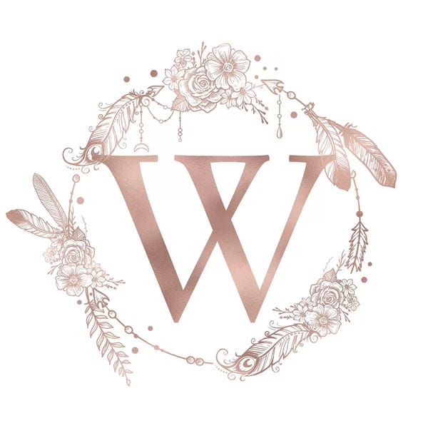 Kids Educational Art: The Letter W by Nature Magick