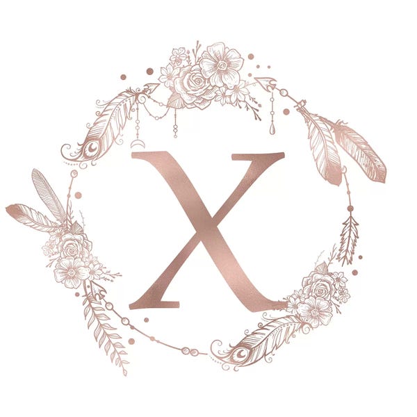 The Letter X: The Letter X by Nature Magick