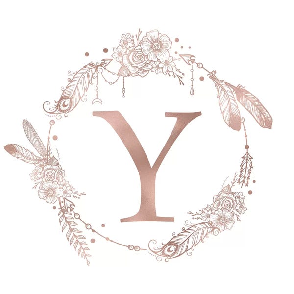 Kids Educational Art: The Letter Y by Nature Magick