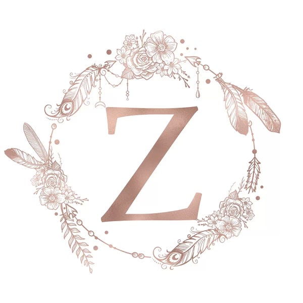 The Letter Z: The Letter Z by Nature Magick