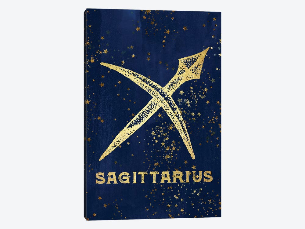 Sagittarius Zodiac Sign 1-piece Canvas Art Print
