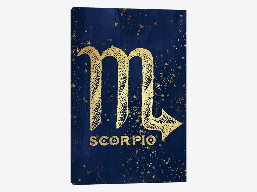 Scorpio Zodiac Sign by Nature Magick 1-piece Canvas Wall Art