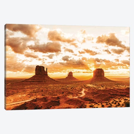 Southwestern Monument Valley Utah Canvas Print #MGK149} by Nature Magick Canvas Art Print