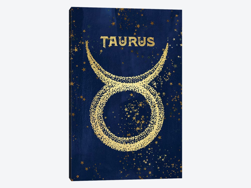 Taurus Zodiac Sign by Nature Magick 1-piece Canvas Art Print