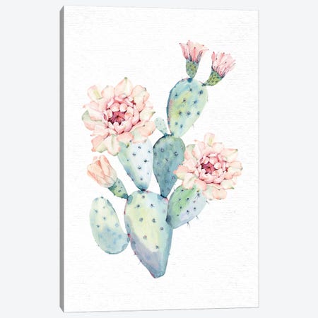 The Prettiest Cactus Canvas Print #MGK167} by Nature Magick Canvas Art