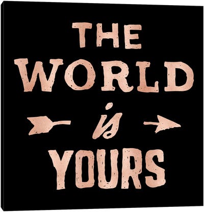 The World Is Yours Adventure Canvas Art Print - Nature Magick