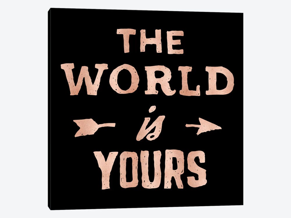 The World Is Yours Adventure by Nature Magick 1-piece Canvas Artwork