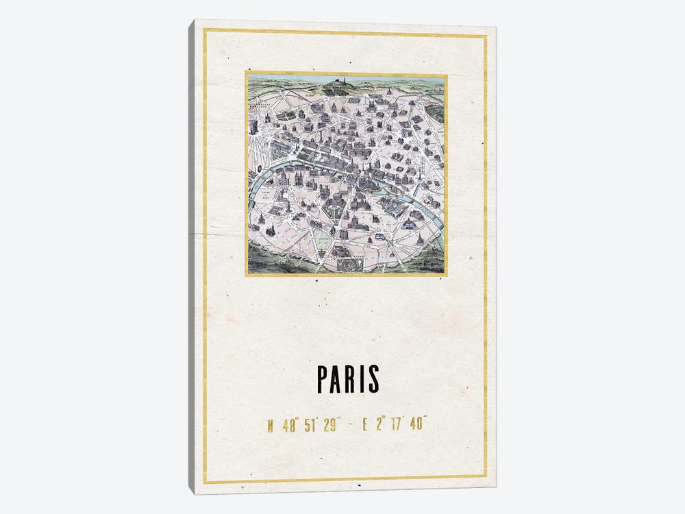 Paris, France III 1-piece Canvas Print