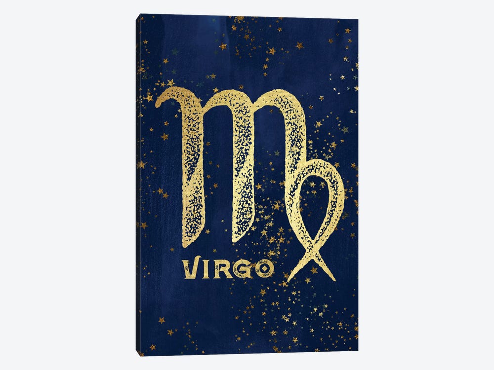 Virgo Zodiac Sign by Nature Magick 1-piece Canvas Art Print